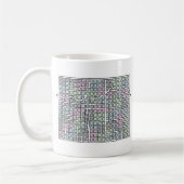 EKG Maze-Tasse Kaffeetasse (Links)