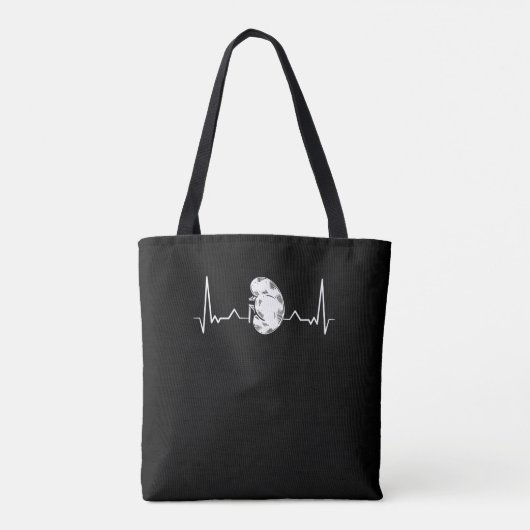 EKG Pulsfrequenz Herzfrequenz Dialyse Tech Nurse - Tasche (Rückseite)