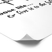 Ekg Semicolon Suicide Awareness Prevention Poster (Ecke)