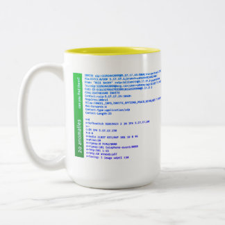 EKG SIP Anomalien Zweifarbige Tasse