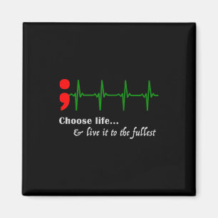 Ekg Suizidbewusstsein Prävention Magnet