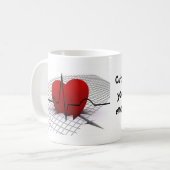 EKG Tasse (Vorderseite Links)