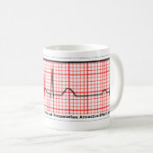 EKG-Tasse Kaffeetasse (VorderseiteRechts)