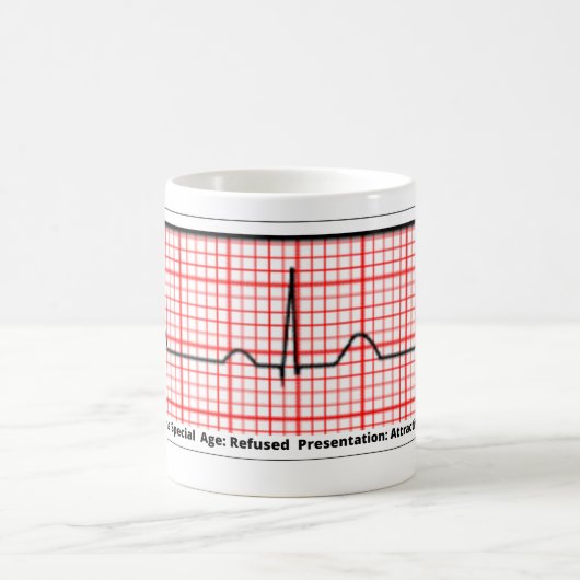 EKG-Tasse Kaffeetasse (Mittel)
