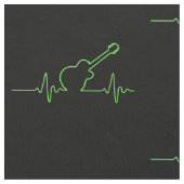 EKGuitar Stoff (Nahaufnahme)