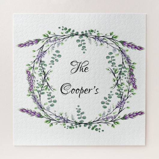 Ekkalyptus bohobotanisch puzzle (Horizontal)