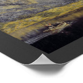 Ekko (Echo am Fjord) Poster (Ecke)