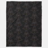 Eklectic Owl Blanket Fleecedecke (Vorderseite)