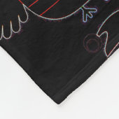 Eklectic Owl Blanket Fleecedecke (Ecke)