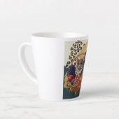 Eklektische Maus mit Perlen Latte Tasse, Chic Maxi Milchtasse (Linke Ecke)
