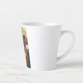 Eklektische Maus mit Perlen Latte Tasse, Chic Maxi Milchtasse (Rechts)