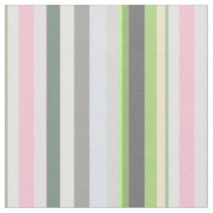 Eklektische Retro-Regenbogen-Vertikalstreifen Stoff