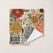 Eklektischer Boho-Dahlia-Herbst-Truthahn