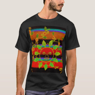 Eklektisches Mutter Natur Freude T-Shirt