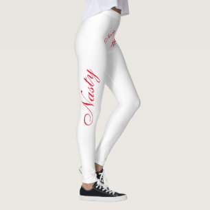 eklig in Rot Leggings