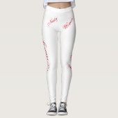 eklig in Rot Leggings (Vorderseite)