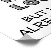 Eklig Look Funny Poster (Ecke)