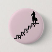 Eklige Frau Button (Vorderseite)