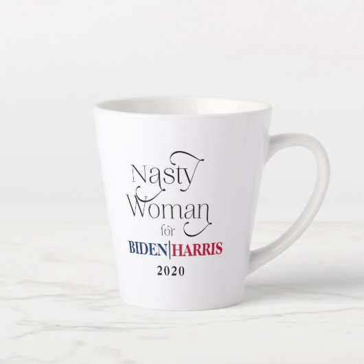 Eklige Frau für Biden-Harris 2020 Milchtasse (Rechts)