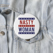 Eklige Frau für Präsidenten 2016 -- PräsidentenEle Button (Beispiel)