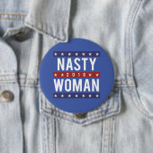 Eklige Frau für Präsidenten 2016 -- PräsidentenEle Button (Beispiel)