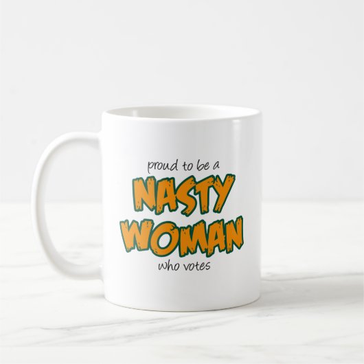 Eklige Frau Kaffeetasse (Links)