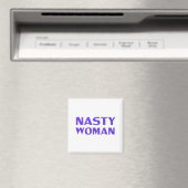 "eklige Frau", lila violett Magnet (In Situ (Geschirrspüler))