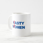 Eklige Frauen 2016 -- Präsidentschaftswahl 2016 - Kaffeetasse (Vorderseite Links)