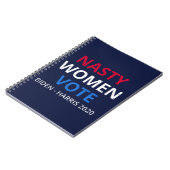 Eklige Frauen - Abstimmung I Notizblock (Linke Seite)