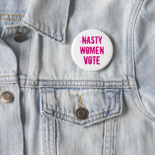 Eklige Frauen-Abstimmung: Knopf 2016 Button (Beispiel)