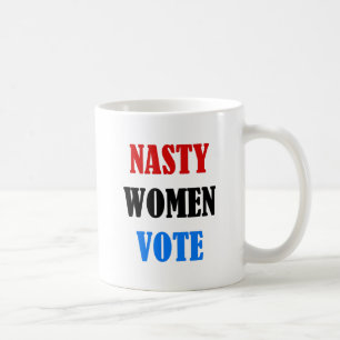 Eklige Frauen-Abstimmungs-Tasse Kaffeetasse