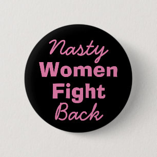Eklige Frauen bekämpfen Button