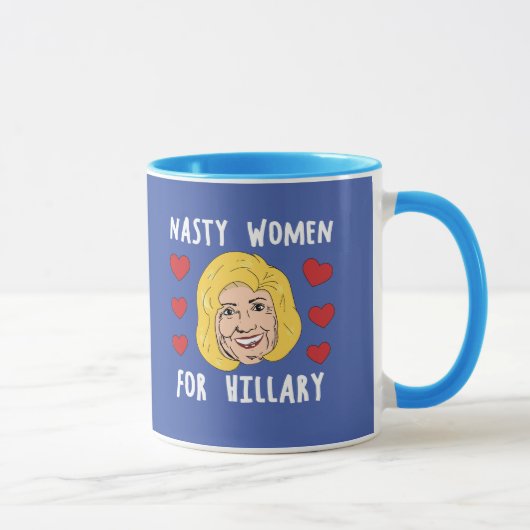 Eklige Frauen für Hillary 2016 -- Präsidential Tasse (Rechts)