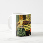 Eklige Frauen schnitten das B.S. - 11 Kaffeetasse (Vorderseite Links)