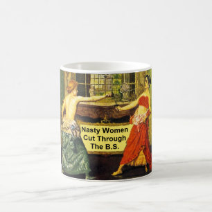 Eklige Frauen schnitten das B.S. - 11 Kaffeetasse
