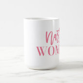 Eklige Frauen-Tasse, Hillary Clinton, Wahl, rosa Kaffeetasse (Mittel)
