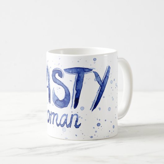 Eklige Frauen-Tasse Kaffeetasse (VorderseiteRechts)