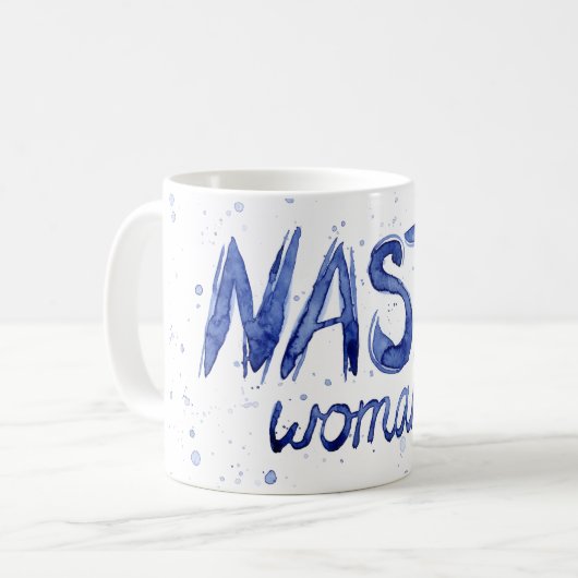 Eklige Frauen-Tasse Kaffeetasse (Vorderseite Links)