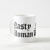 Eklige Frauen-Tassen-Schale Kaffeetasse (Vorderseite Links)