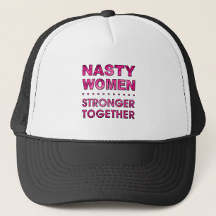 EKLIGE FRAUEN TRUCKERKAPPE