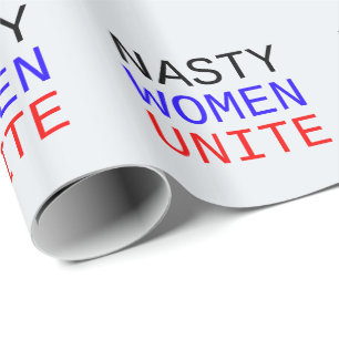 Eklige Frauen vereinigen Geschenkpapier