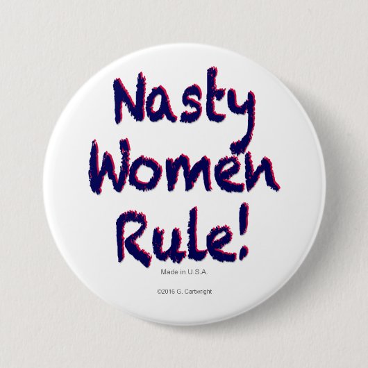 Eklige Frauenherrschaft Button (Vorderseite)