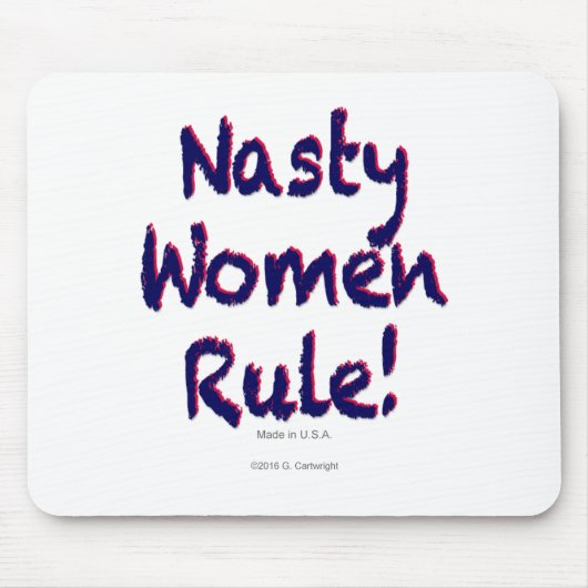Eklige Frauenherrschaft Mousepad (Vorne)
