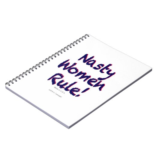 Eklige Frauenherrschaft Notizblock (Linke Seite)