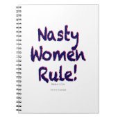 Eklige Frauenherrschaft Notizblock (Vorderseite)