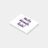Eklige Frauenherrschaft Post-it Klebezettel (angewinkelt)