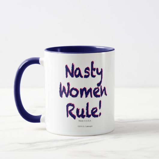 Eklige Frauenherrschaft Tasse (Links)