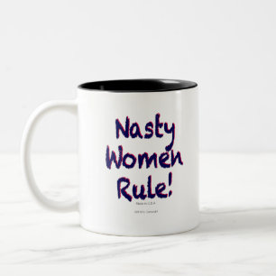 Eklige Frauenherrschaft Zweifarbige Tasse