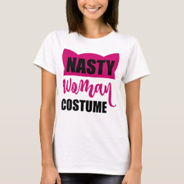 Eklige Frauenkostüm Pink Pussy Katzenhut T-Shirt