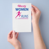 Eklige Frauenrennen Flyer (Handgriff)